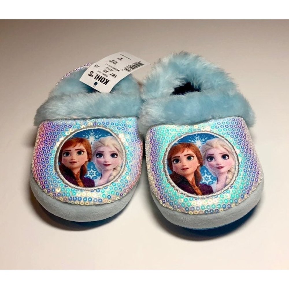 2/$20 NWT Disney Frozen Slippers size S(5/6)